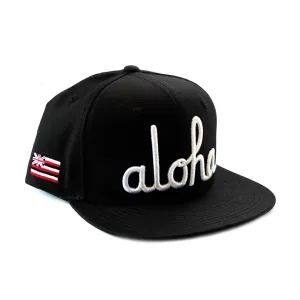 *12 DAYS OF CHRISTMAS* DAY 07 - ALOHA SCRIPT SNAPBACK