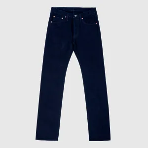 14oz Selvedge Denim Slim Straight Cut Jeans - Indigo/Indigo