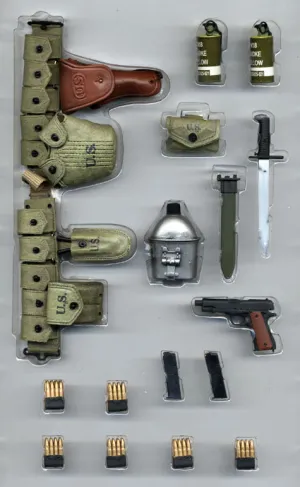 1/6 SET OF MILITARY COMBAT GEAR