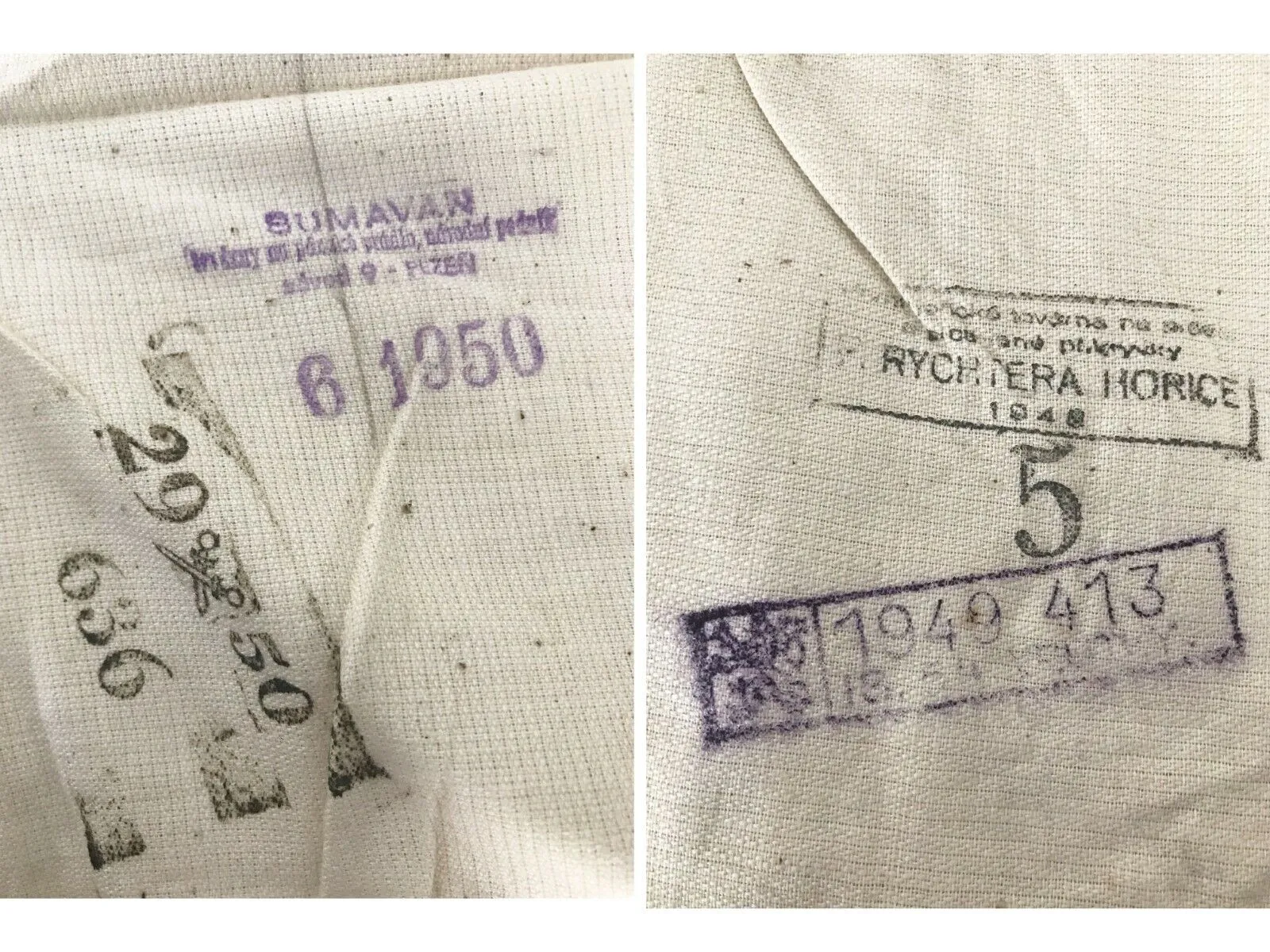 1940s Cotton Harem Pants Linen