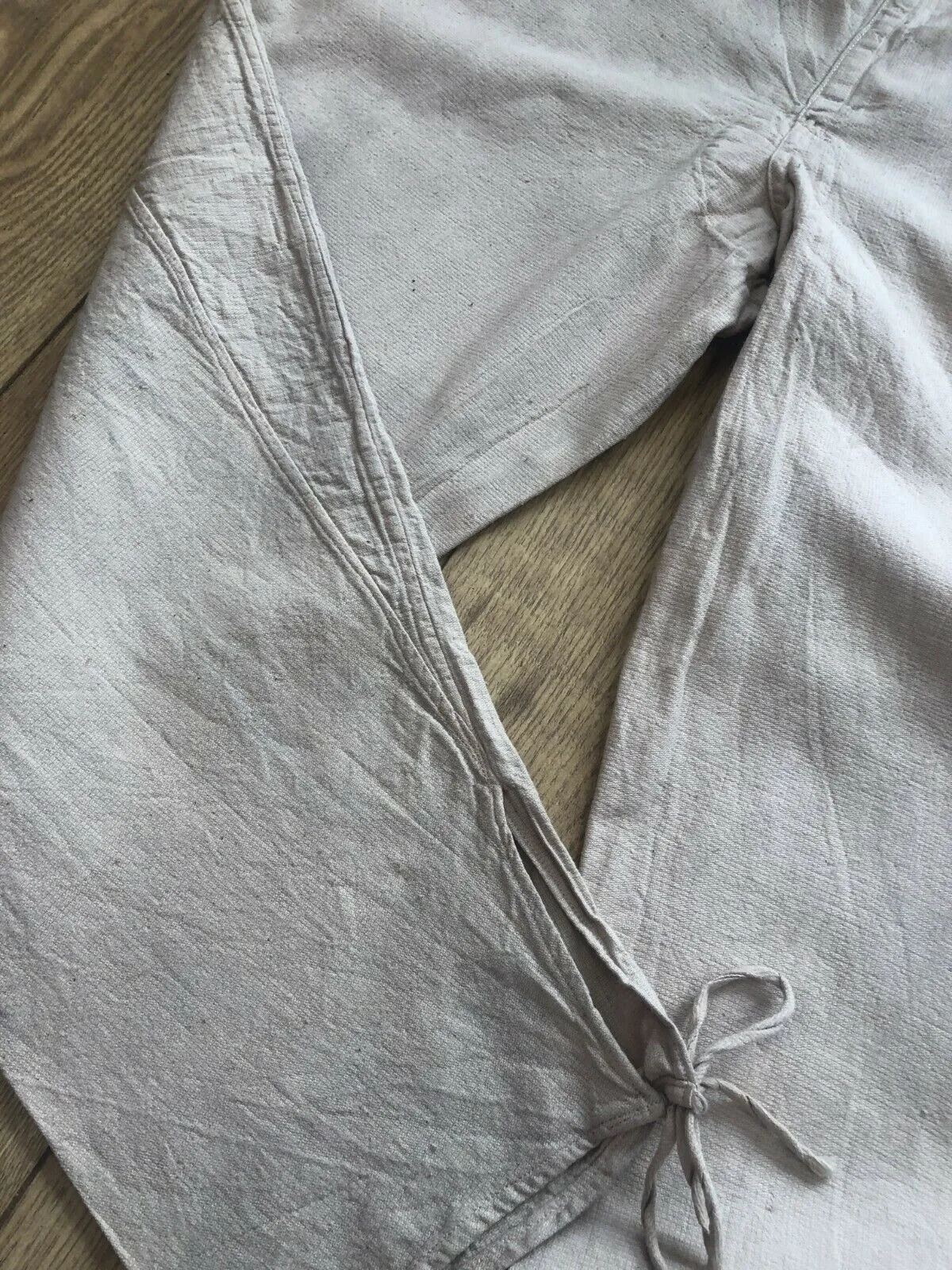 1940s Cotton Harem Pants Linen