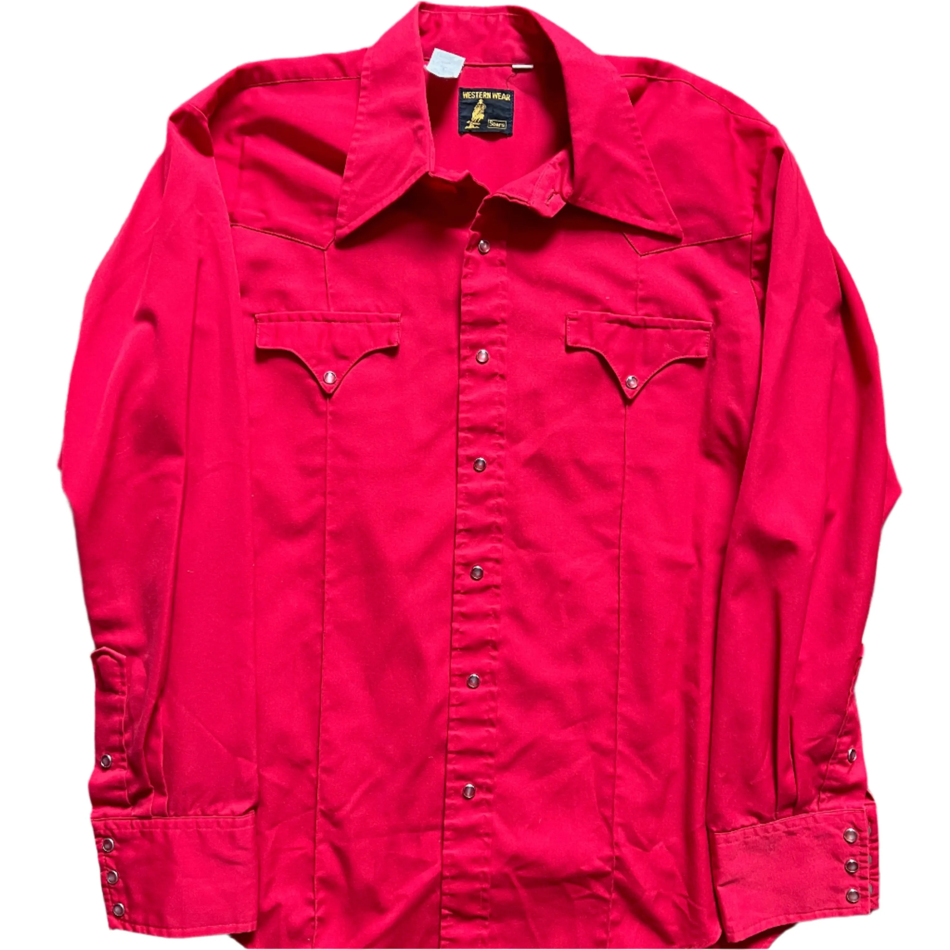 1970s Sears Western Wear Cowboy Shirt