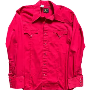 1970s Sears Western Wear Cowboy Shirt