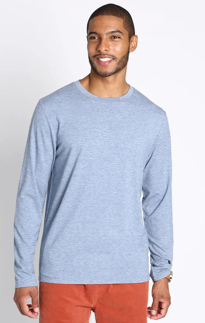 2 Pack Poly Viscose Crewneck