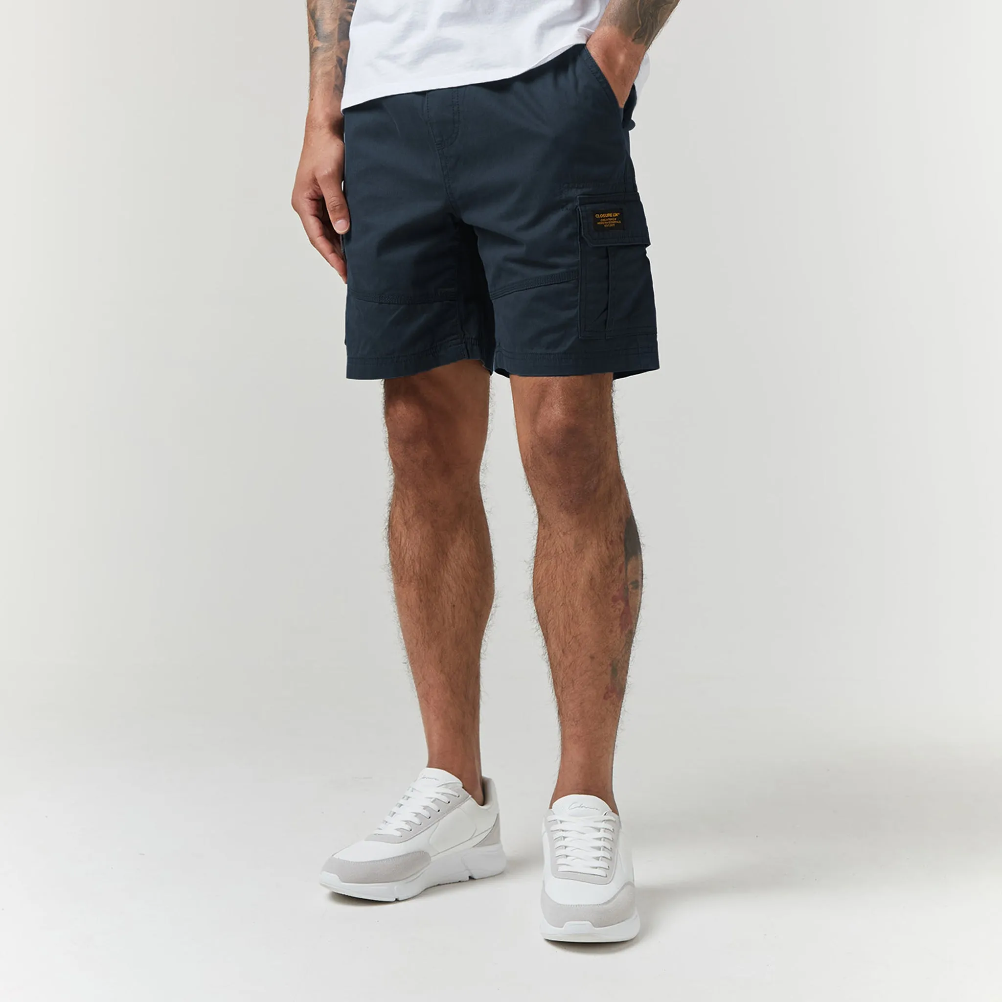 2-Pack Utility Cargo Short | Grey Navy