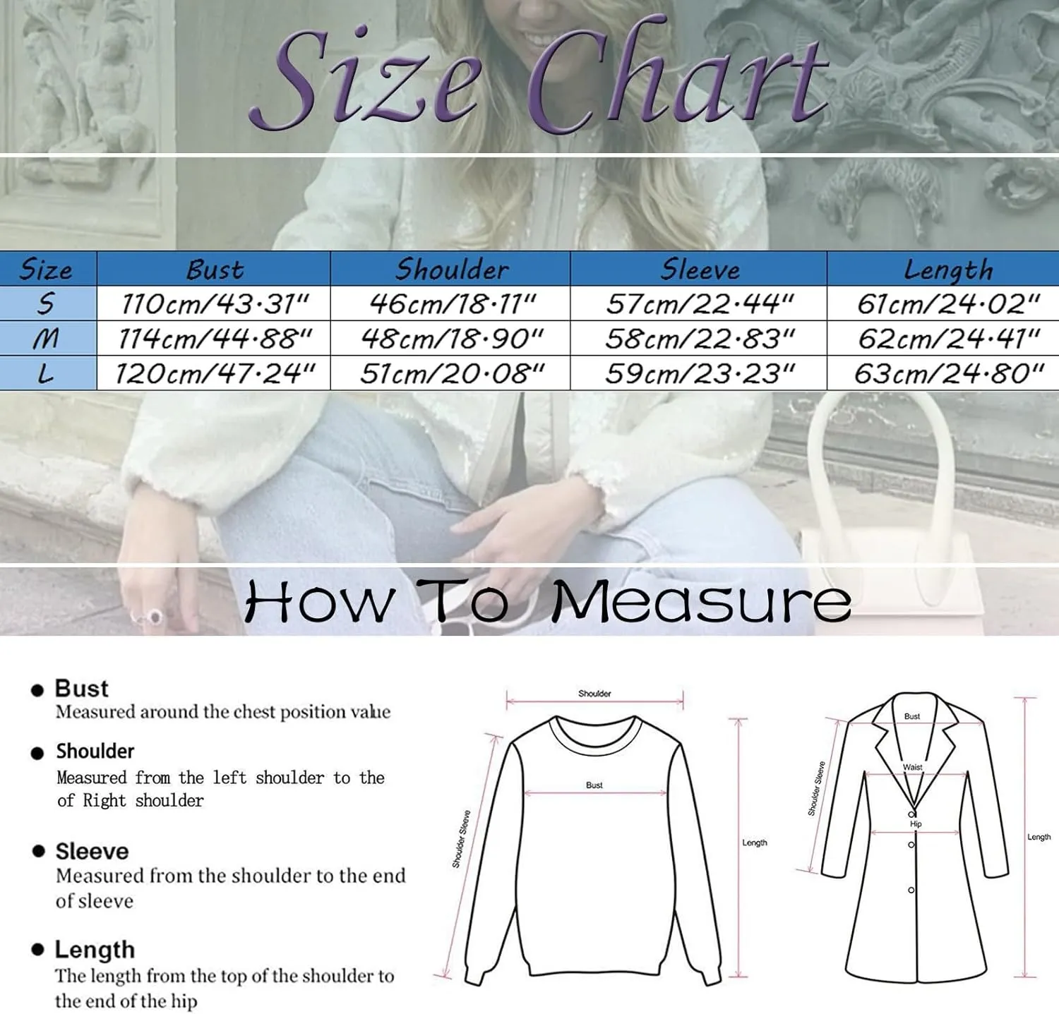 2024 Elegant Temperament Sequin Outwear for Womens Long Sleeve Zipper Overcoat Casual Soft Slim Jacket Coat Work Suits