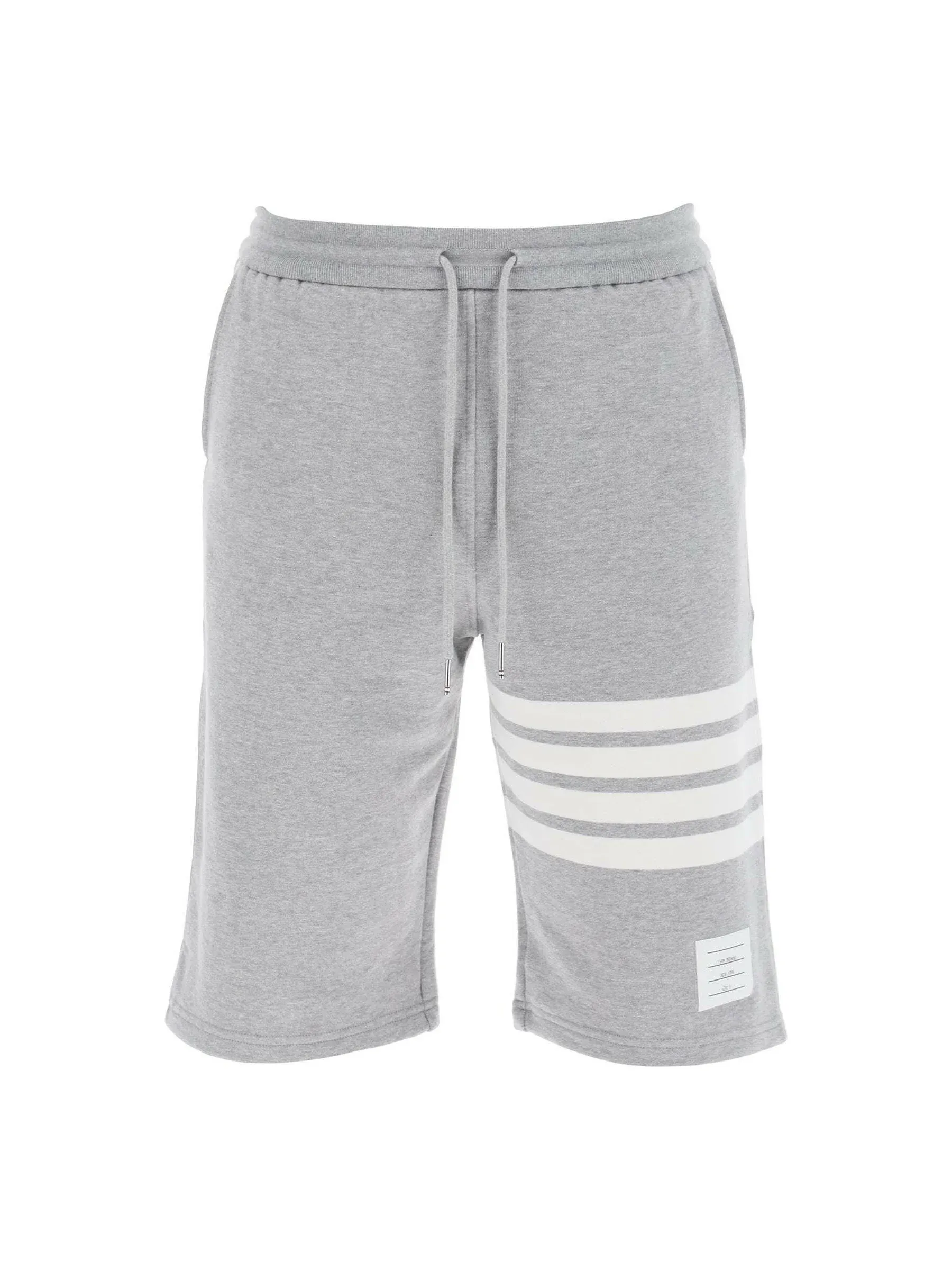 4 Bar Striped Sweat Shorts
