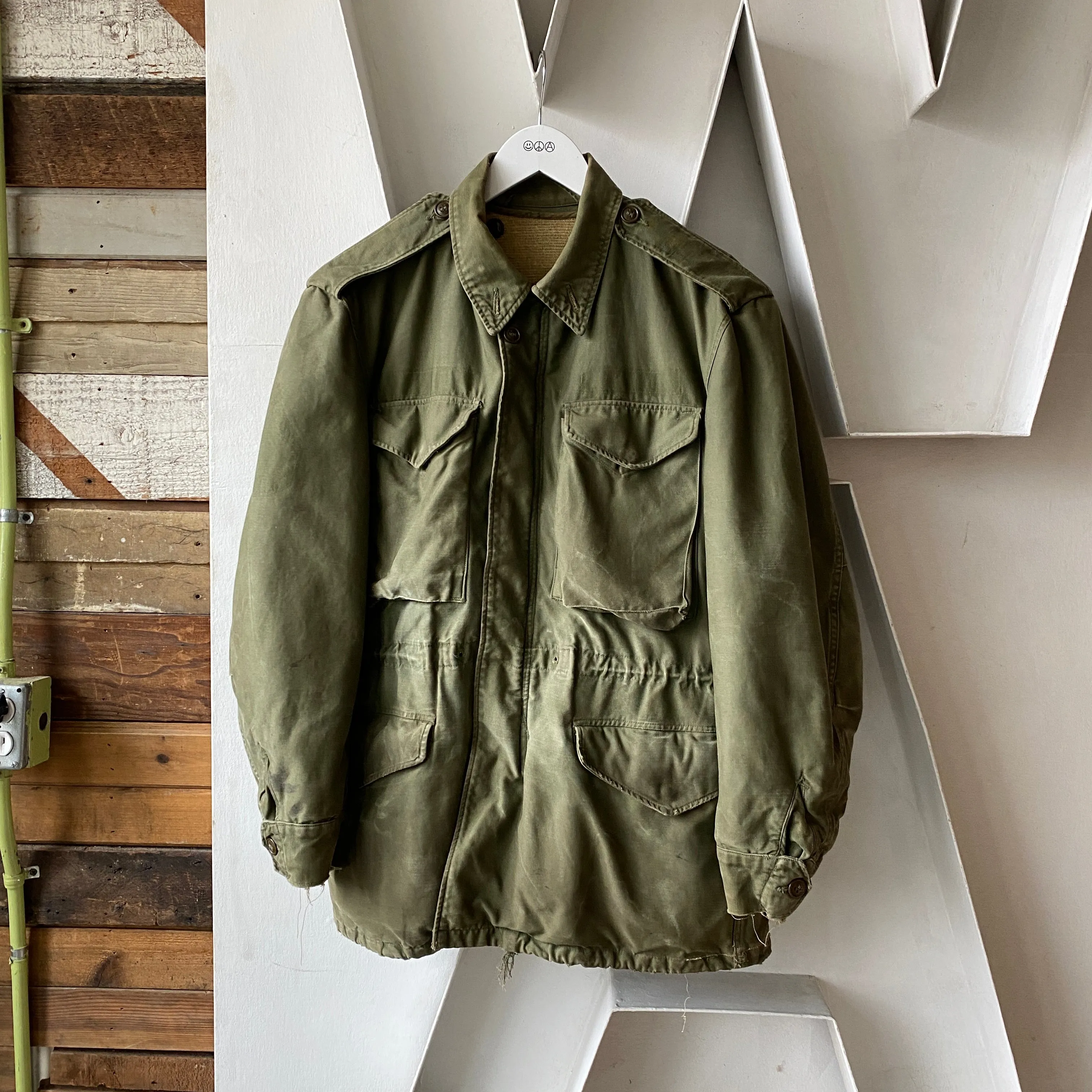 50's Field Jacket W/ Liner - Small
