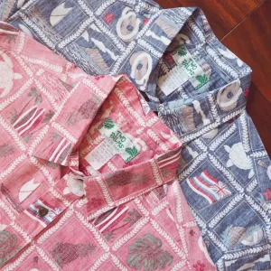 50th State Pink Hawaiian REVERSE Shirt