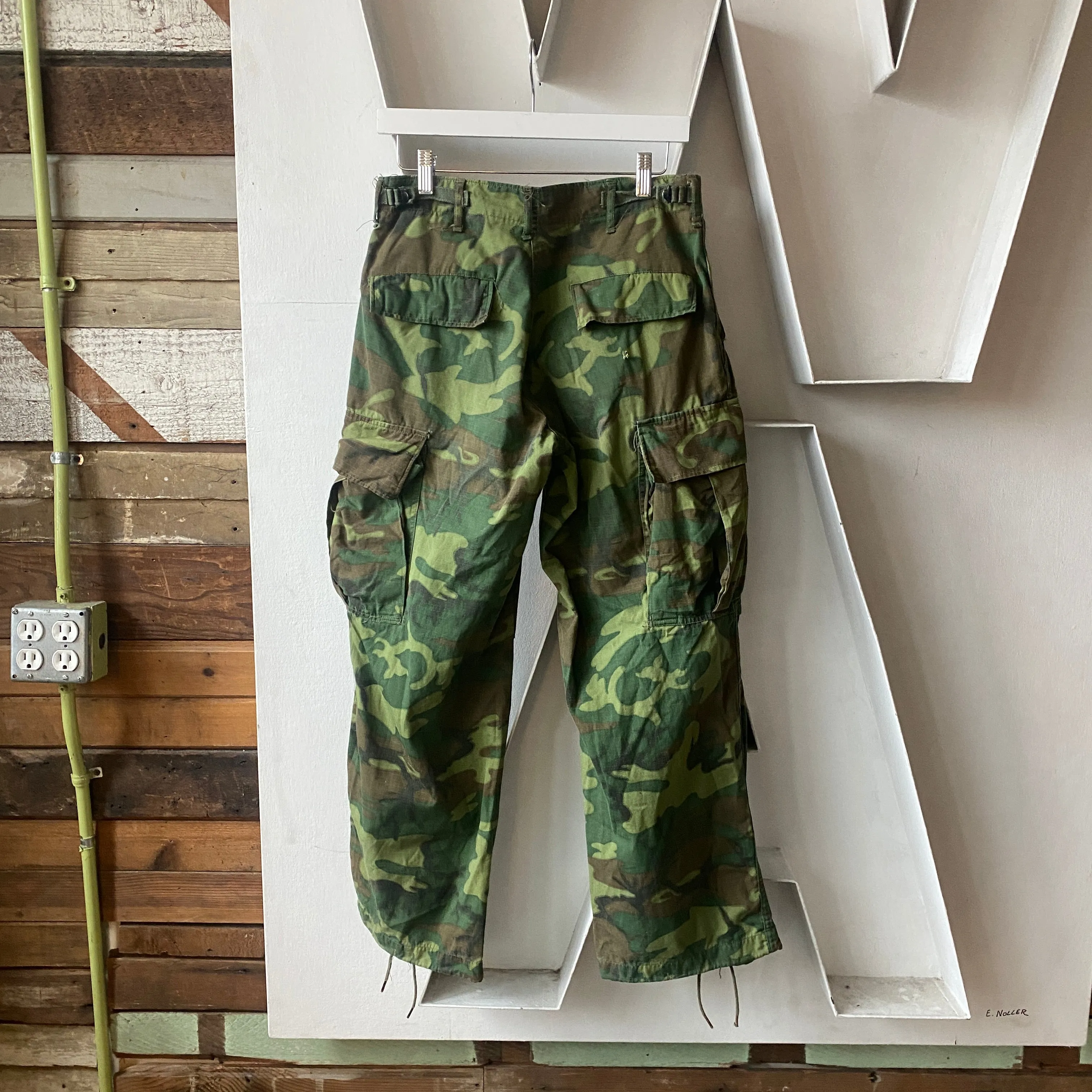 60’s Tropical Poplin Trousers - 29” x 28”