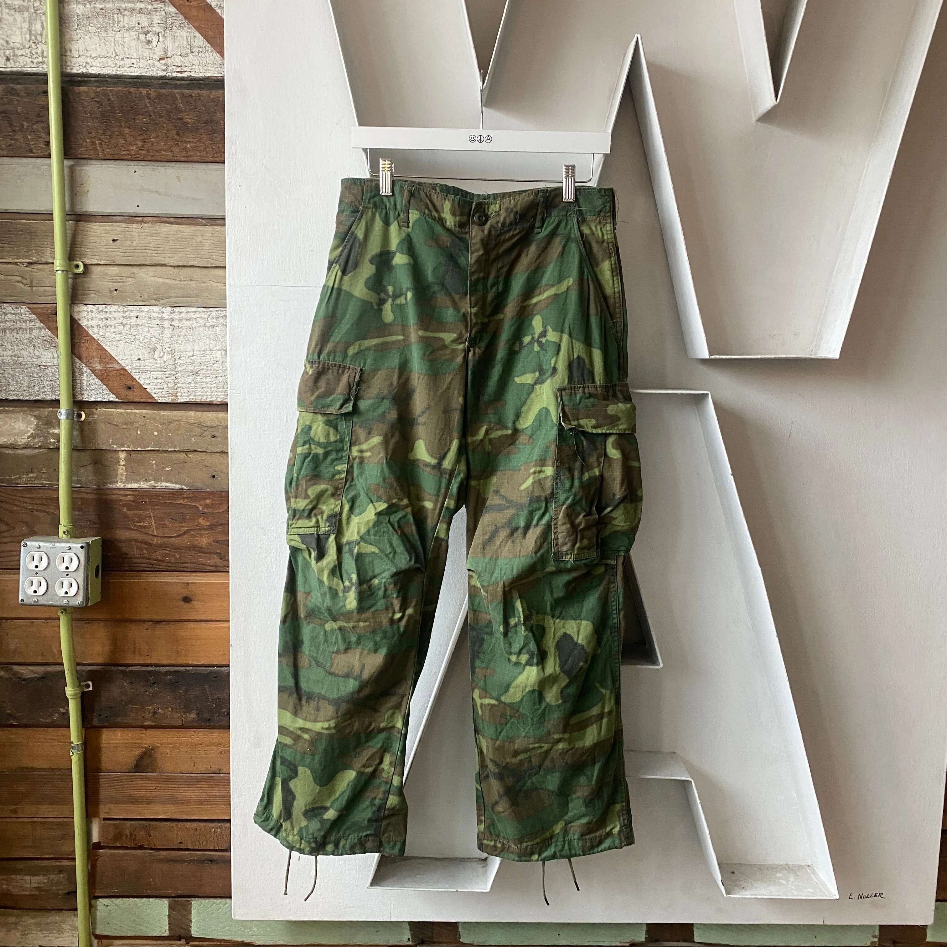 60’s Tropical Poplin Trousers - 29” x 28”