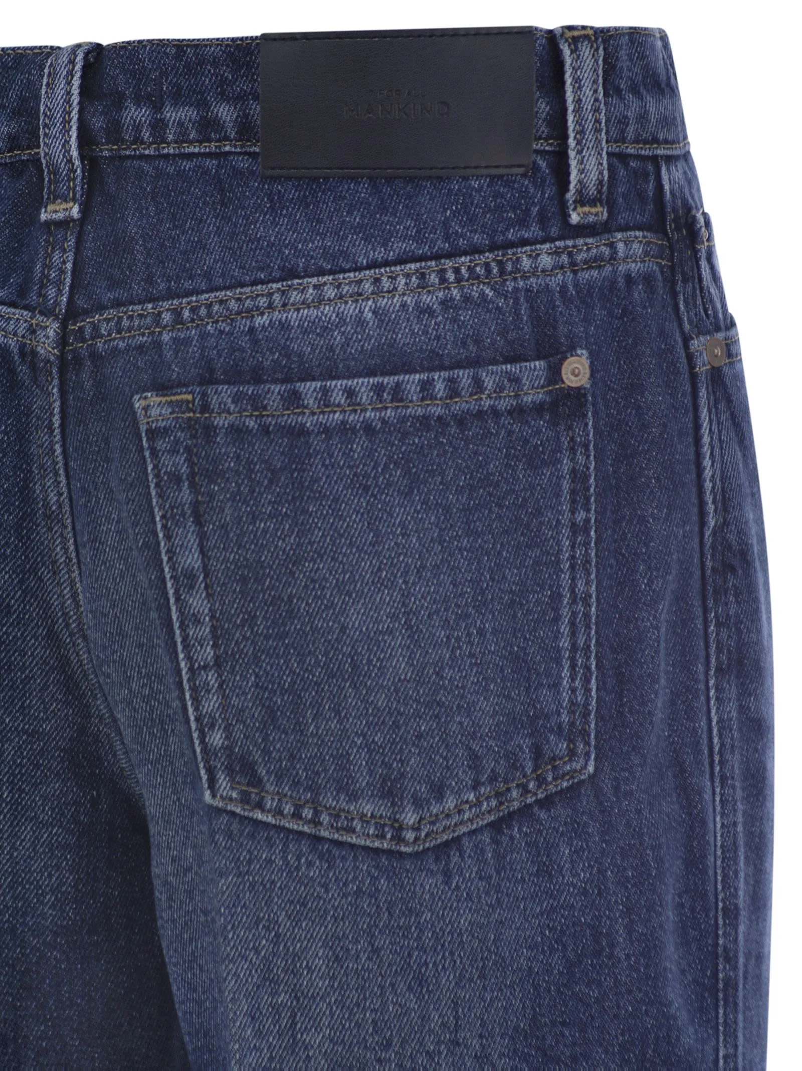 7 For All Mankind Modern Dojo Tailorless High Waisted Flared Jeans