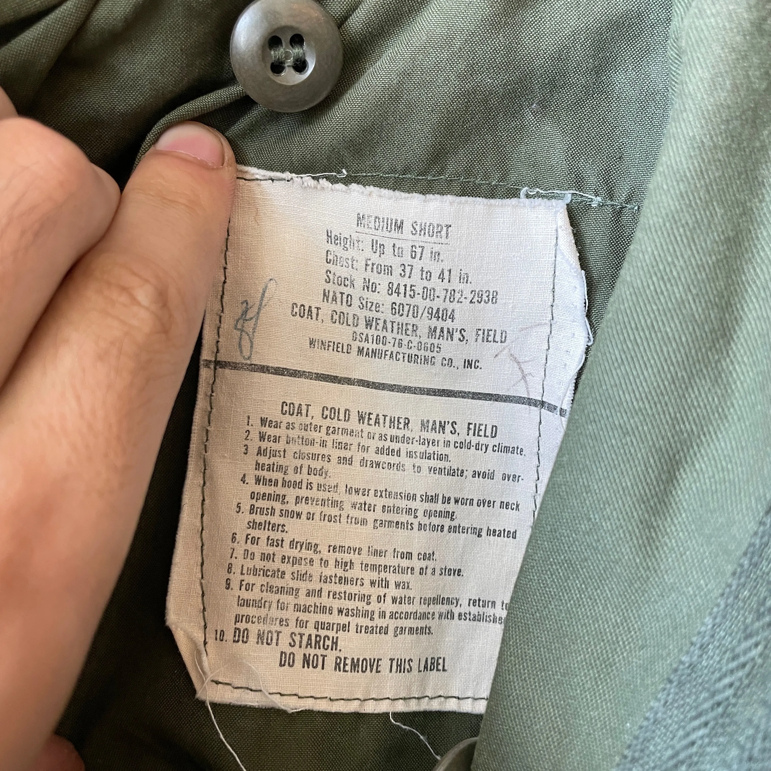 70's Field Jacket - Medium