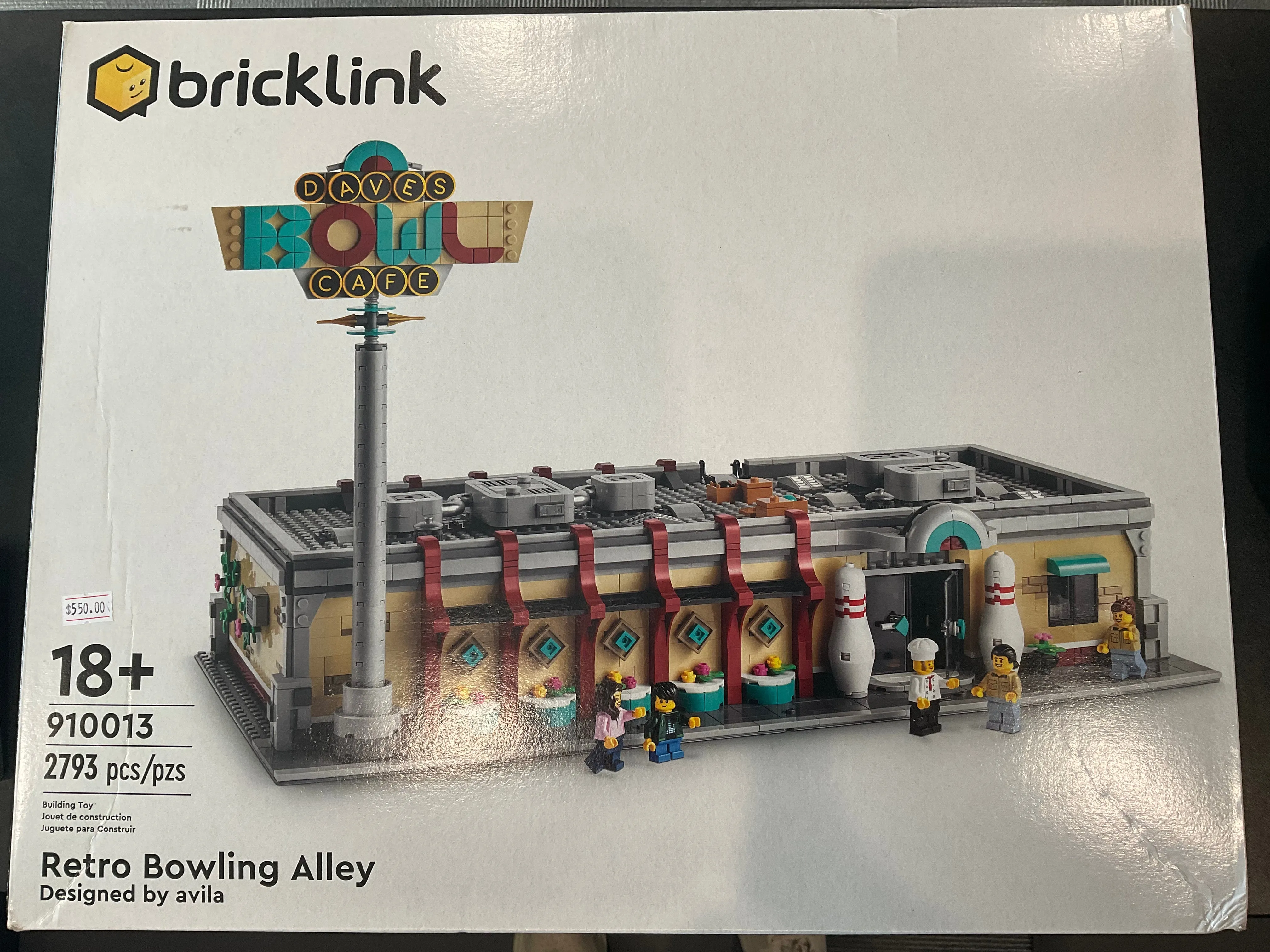 910013 LEGO Retro Bowling Alley
