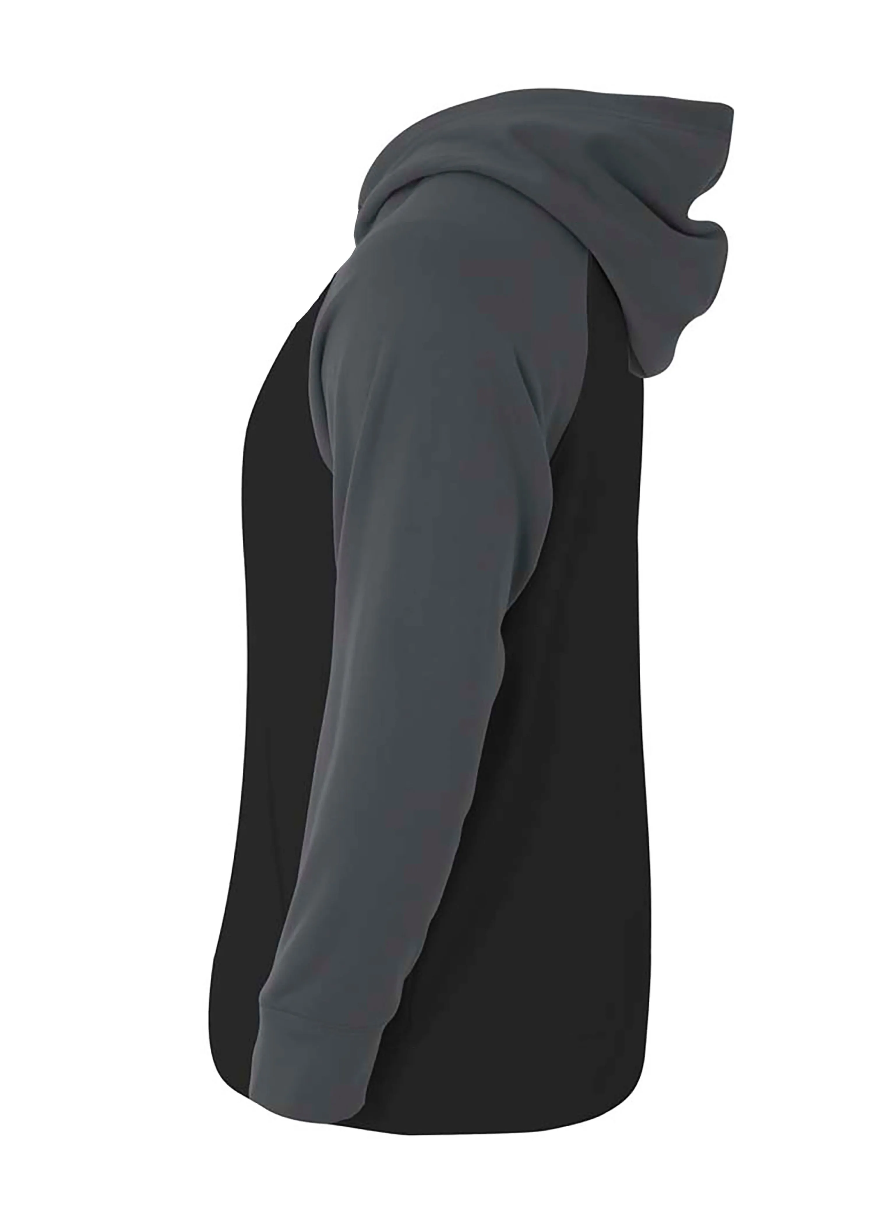 A4 Mens Color Block Tech Fleece Hoodie