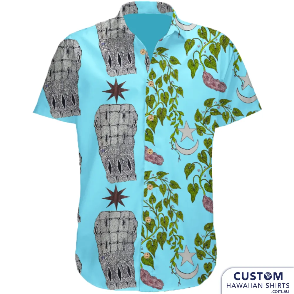 Abi M, Daucan Island, Torres Strait - Custom Ceremony Shirts