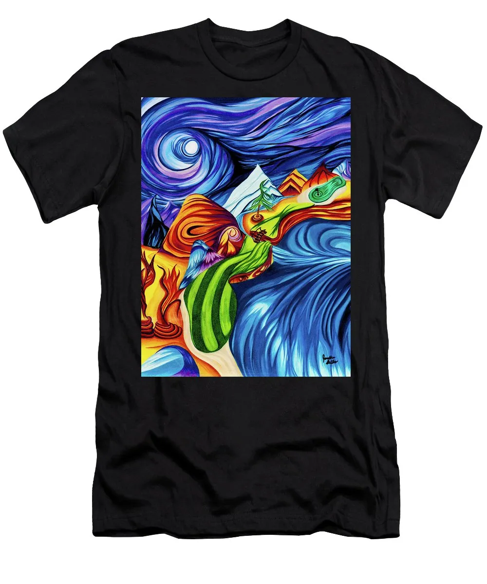 Abstract Golf Hole - T-Shirt