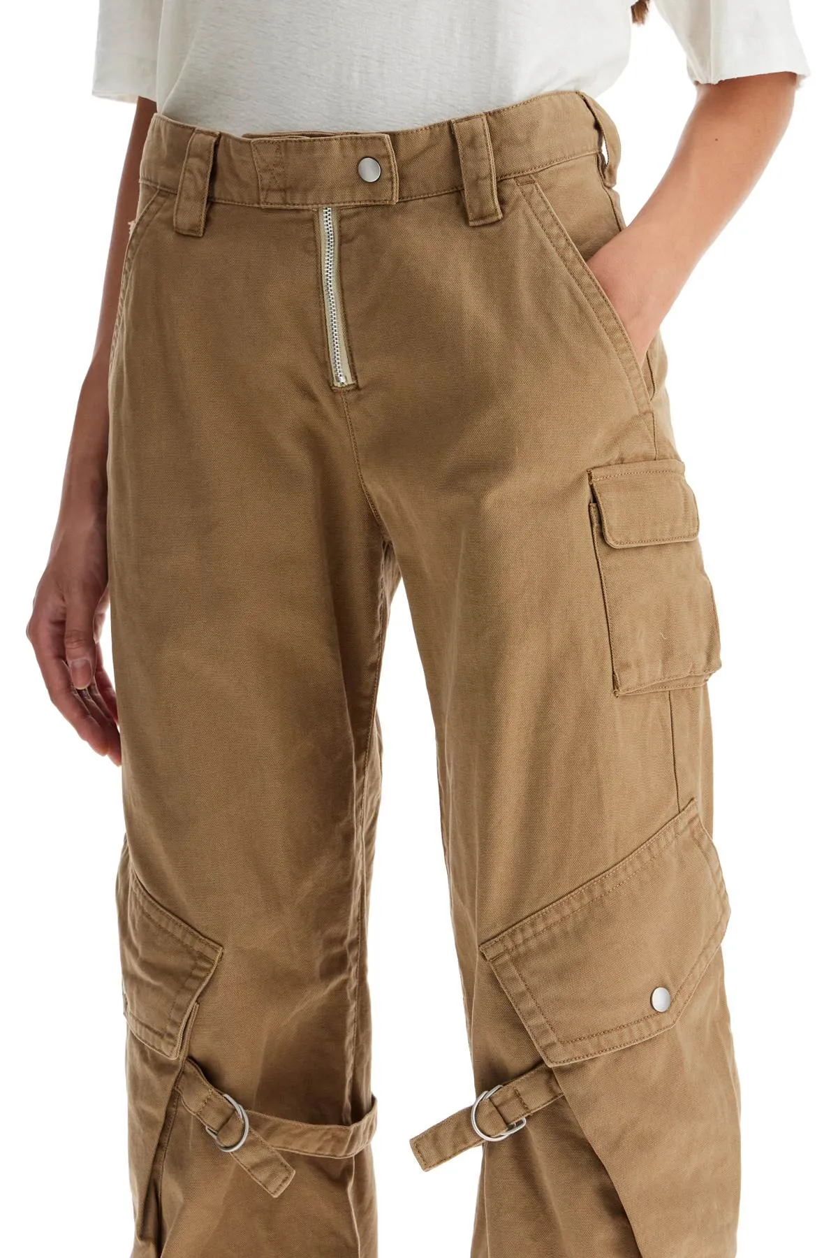 Acne Studios Cargo Canvas Pants In Italian Style (Size - 34)