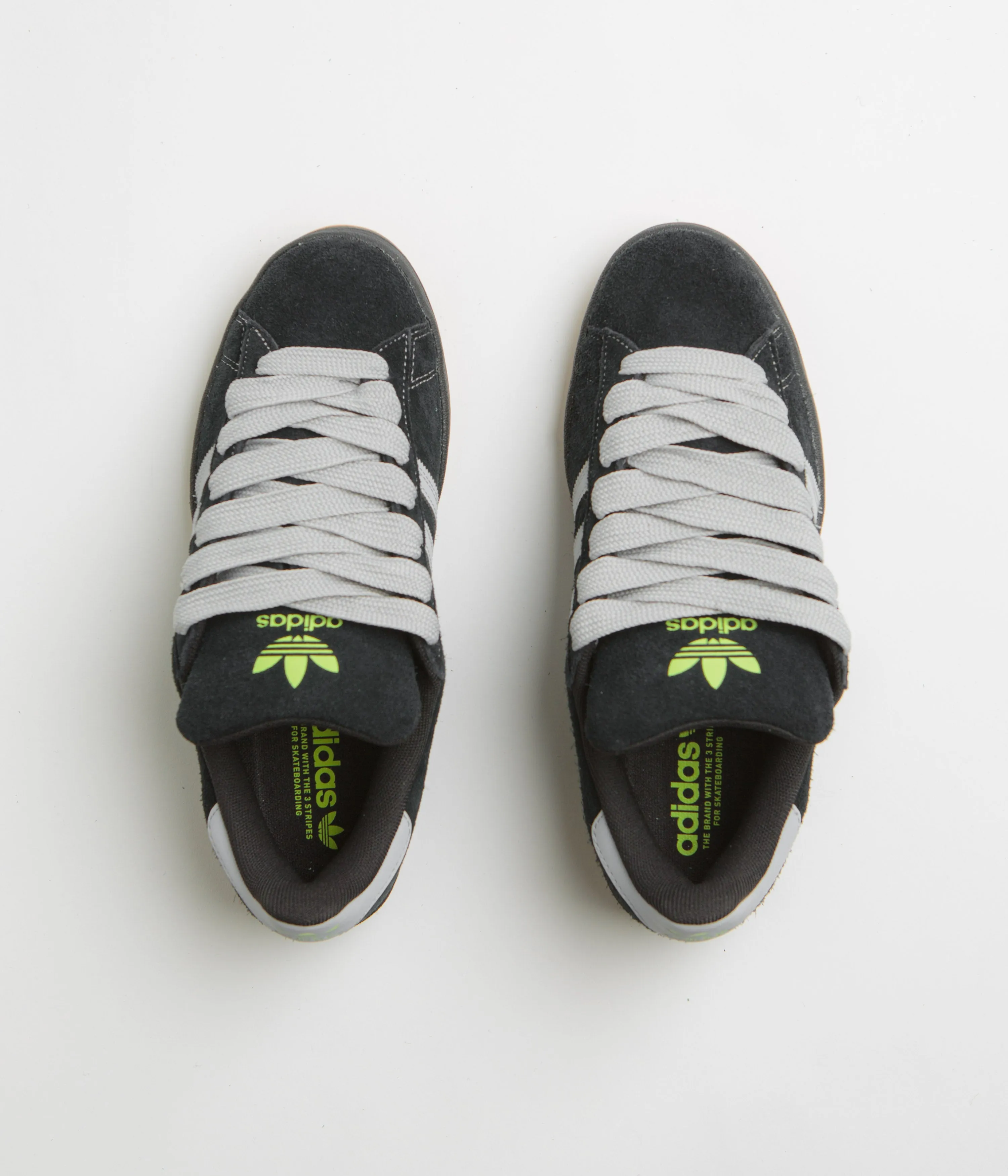 Adidas Campus Shoes - Core Black / Grey Two / Gold Metallic