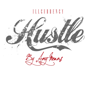 Air Jordan 9 “Fire Red” White T-Shirt (Hustle By Any Means)