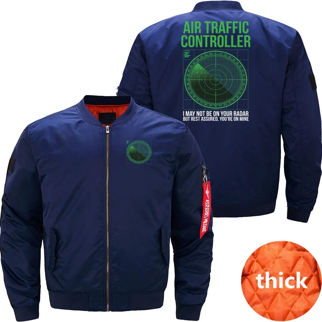 AIR TRAFFIC CONTROLLER AIRCRAFT AVIATION AVIATOR BOMBER FLIGHT AVIATOR JACKET