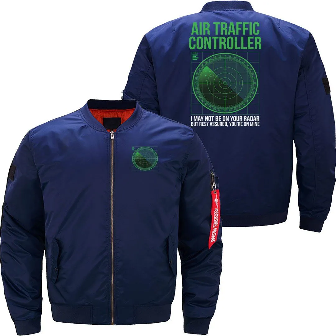 AIR TRAFFIC CONTROLLER AIRCRAFT AVIATION AVIATOR BOMBER FLIGHT AVIATOR JACKET