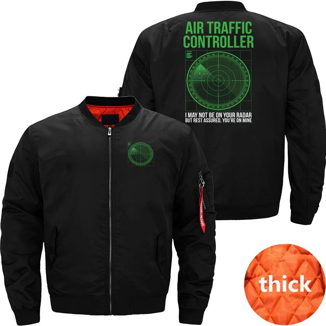 AIR TRAFFIC CONTROLLER AIRCRAFT AVIATION AVIATOR BOMBER FLIGHT AVIATOR JACKET