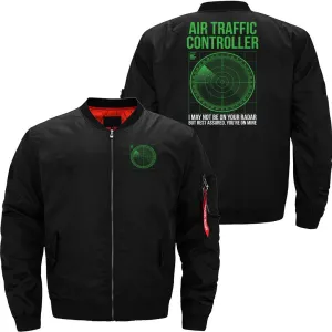 AIR TRAFFIC CONTROLLER AIRCRAFT AVIATION AVIATOR BOMBER FLIGHT AVIATOR JACKET