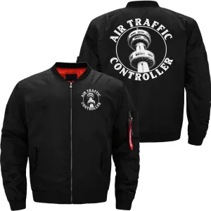AIR TRAFFIC CONTROLLER CONTROL ATC FLIGHT CONTROL BOMBER FLIGHT AVIATOR JACKET