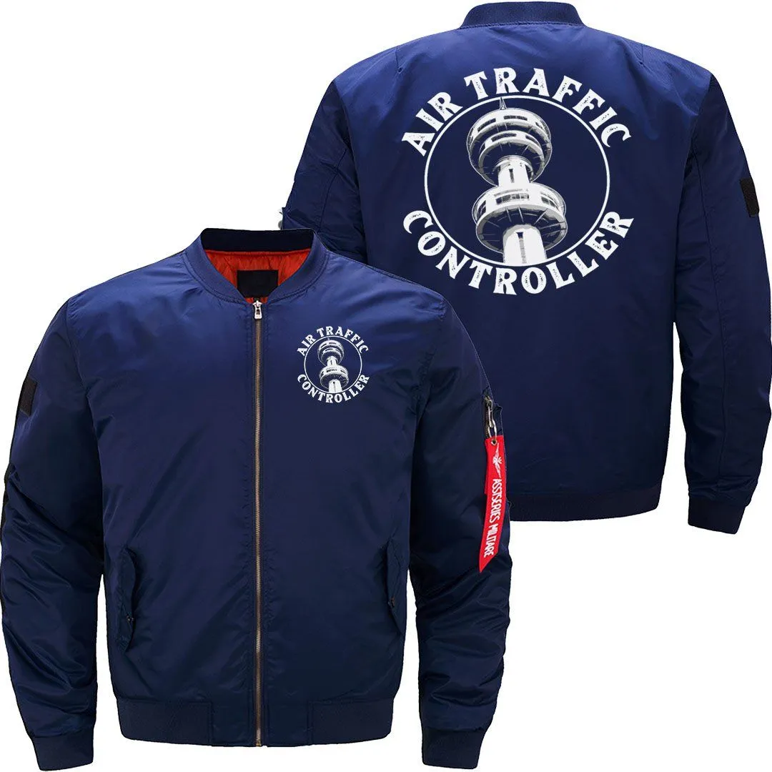 AIR TRAFFIC CONTROLLER CONTROL ATC FLIGHT CONTROL BOMBER FLIGHT AVIATOR JACKET