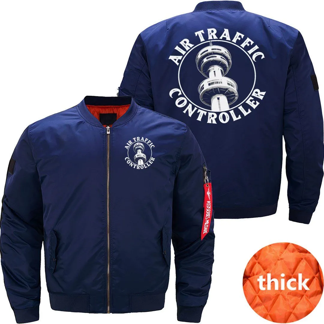 AIR TRAFFIC CONTROLLER CONTROL ATC FLIGHT CONTROL BOMBER FLIGHT AVIATOR JACKET
