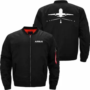 AIRBUS A319 BOMBER FLIGHT AVIATOR JACKET