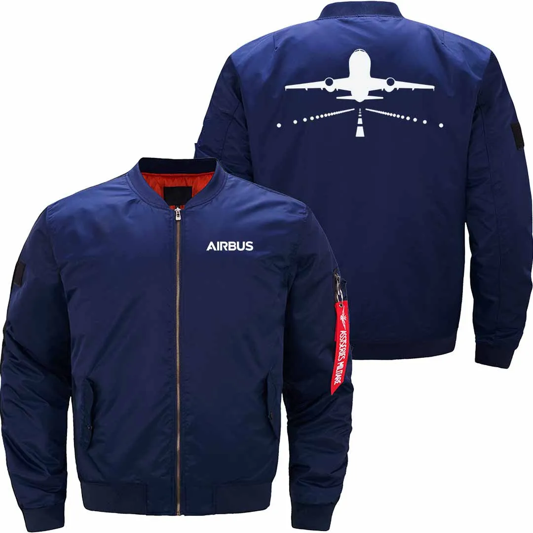 AIRBUS A319 BOMBER FLIGHT AVIATOR JACKET