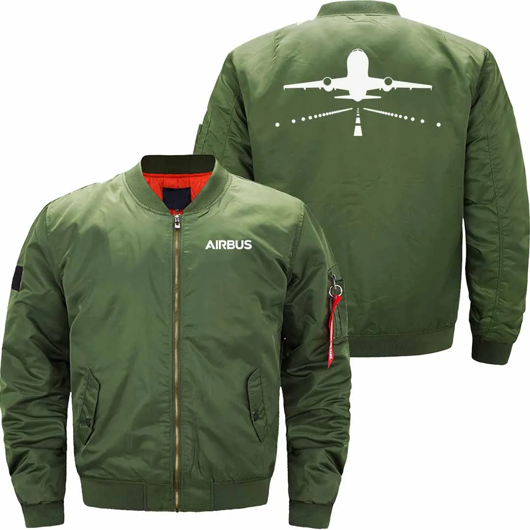 AIRBUS A319 BOMBER FLIGHT AVIATOR JACKET