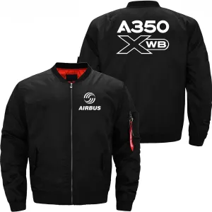 AIRBUS A350XWB BOMBER FLIGHT AVIATOR JACKET