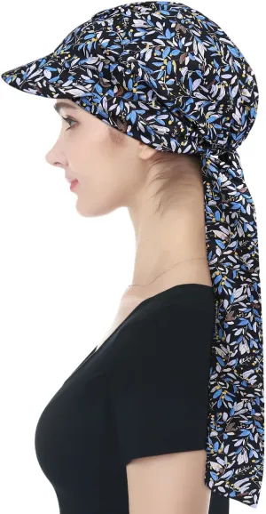 Alnorm Adjustable 100% Cotton Lace Up Turban Featuring Cotton Sweatbands Design