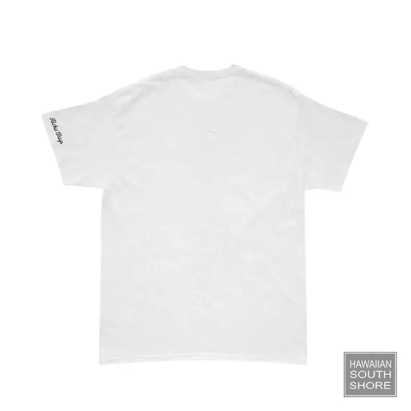 Aloha Days FLOWER Square Ltd. Made in Hawaii S-XL White