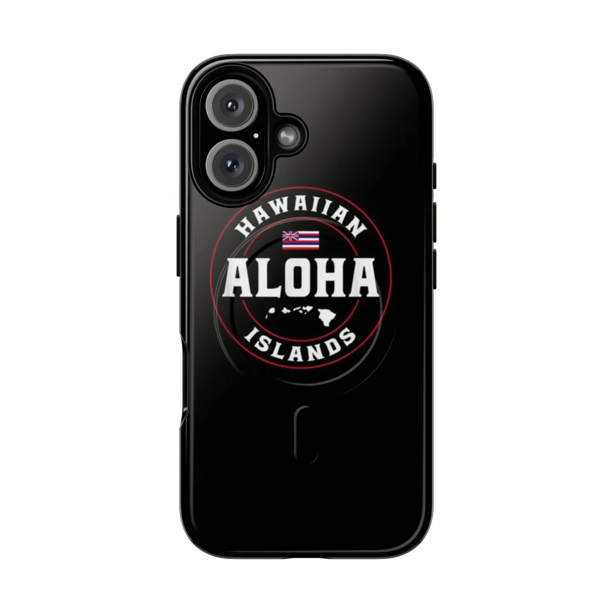 Aloha Hawaii Tropical Island Flag Funny Hawaiian Shirt Magnetic Tough Phone Case