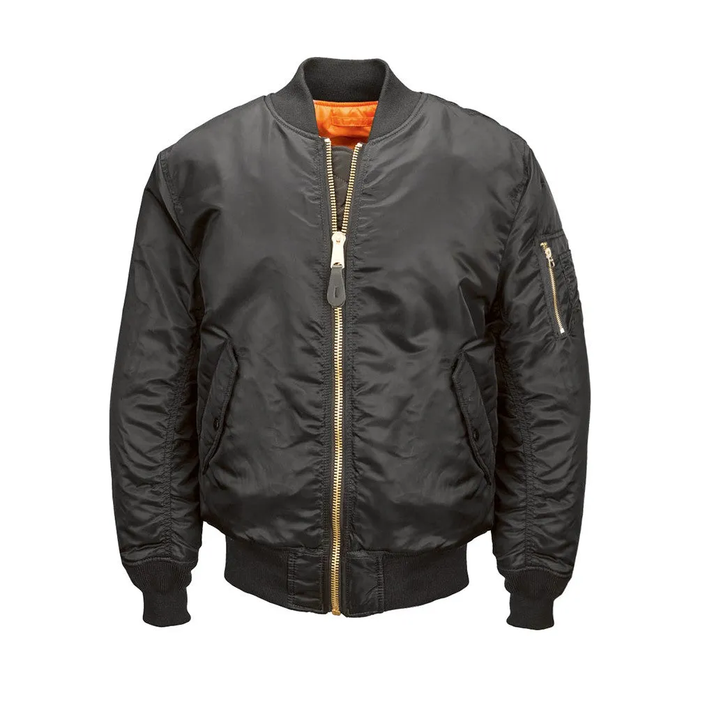 Alpha Industries MA-1 Flight Jacket - Black