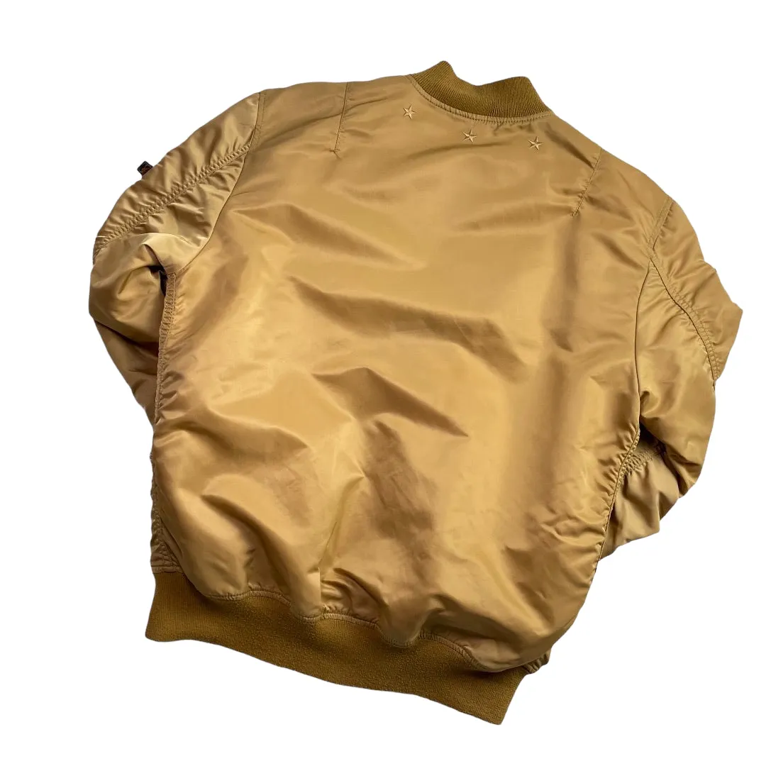 ALPHA INDUSTRIES x K1X NATION OF HOOP MUNICH : "GOLD RUSH" LTD BOMBER : L
