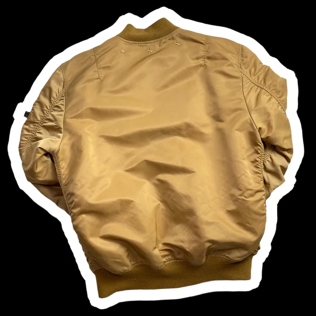 ALPHA INDUSTRIES x K1X NATION OF HOOP MUNICH : "GOLD RUSH" LTD BOMBER : L