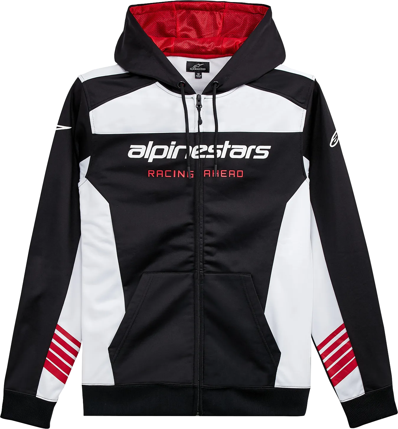 ALPINESTARS Session LXE Fleece - Black/White - Medium 1232-511001020M