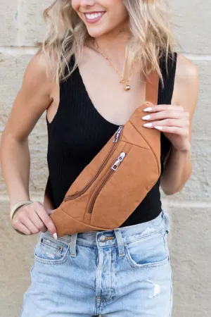 Amari Corduroy Sling  Belt Bag