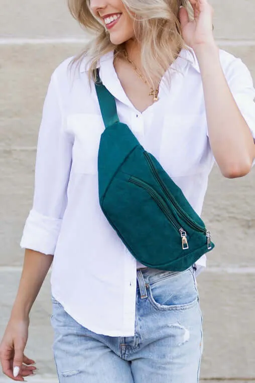 Amari Corduroy Sling  Belt Bag