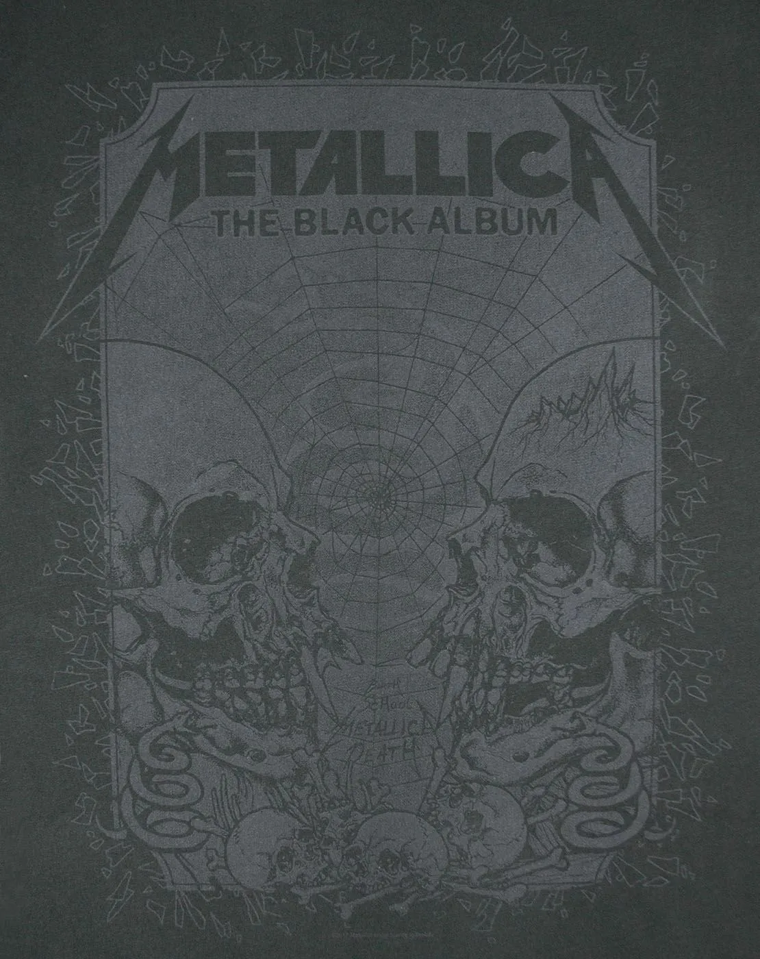 Amplified Metallica The Black Album Men's T-shirt