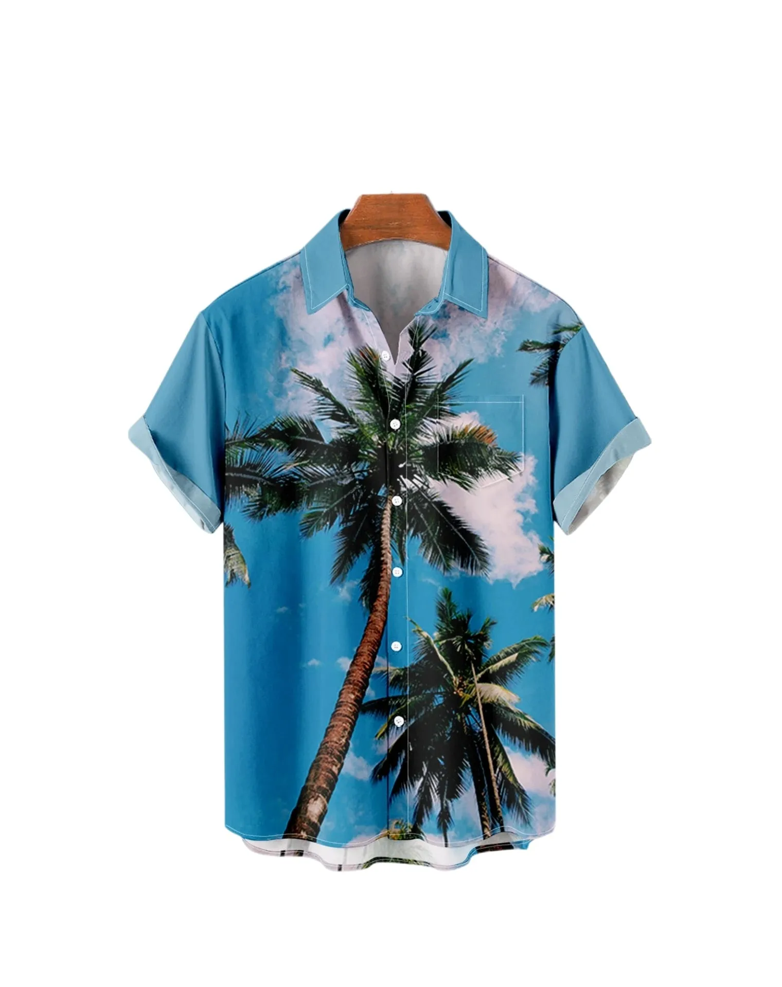 Ashore Shop Summer Mens Stripe Floral Printed Clothing Fashion 2023 Short Sleeve Male  Dazn Tops