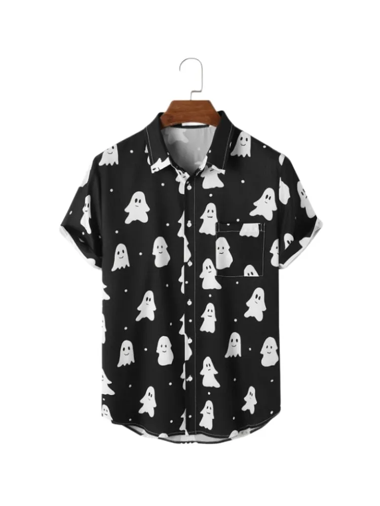 Ashore Shop Summer Mens Stripe Floral Printed Clothing Fashion 2023 Short Sleeve Male  Dazn Tops