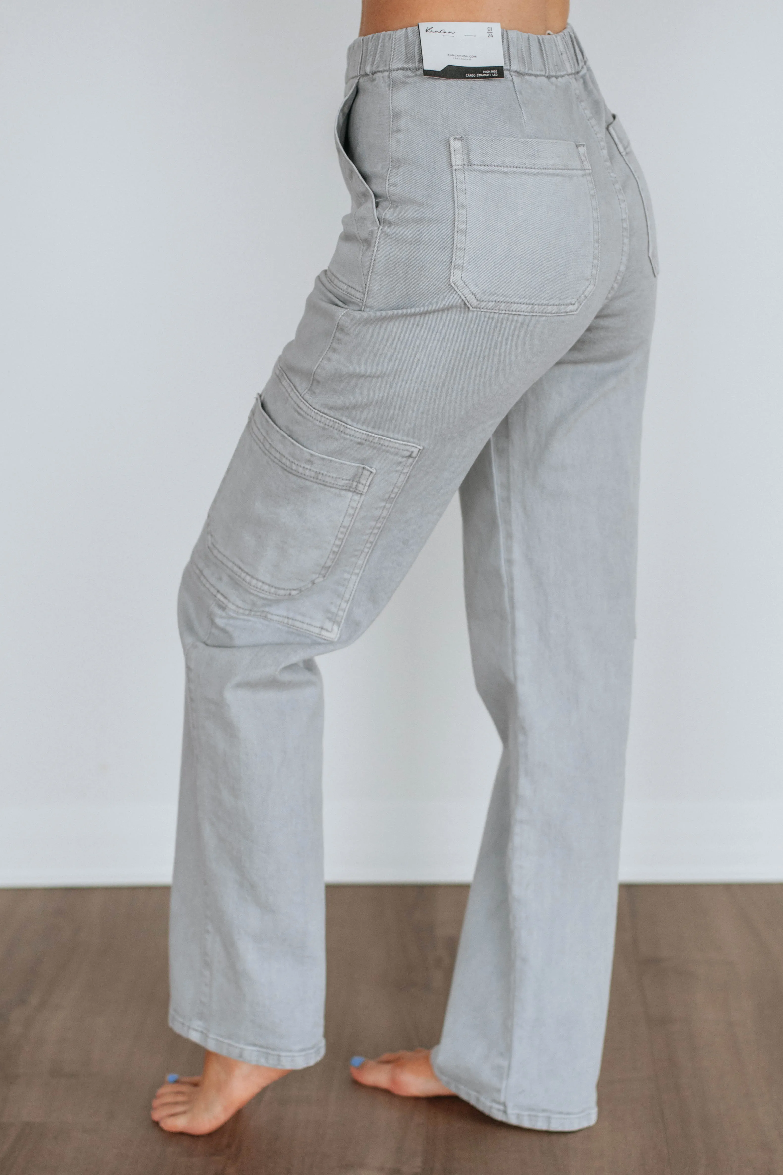 Aubrey KanCan Jeans - Grey
