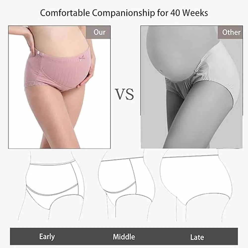 Aura Pure Comfort Cotton Panties, Aura Cotton Panties, Women's High Waist Underwear