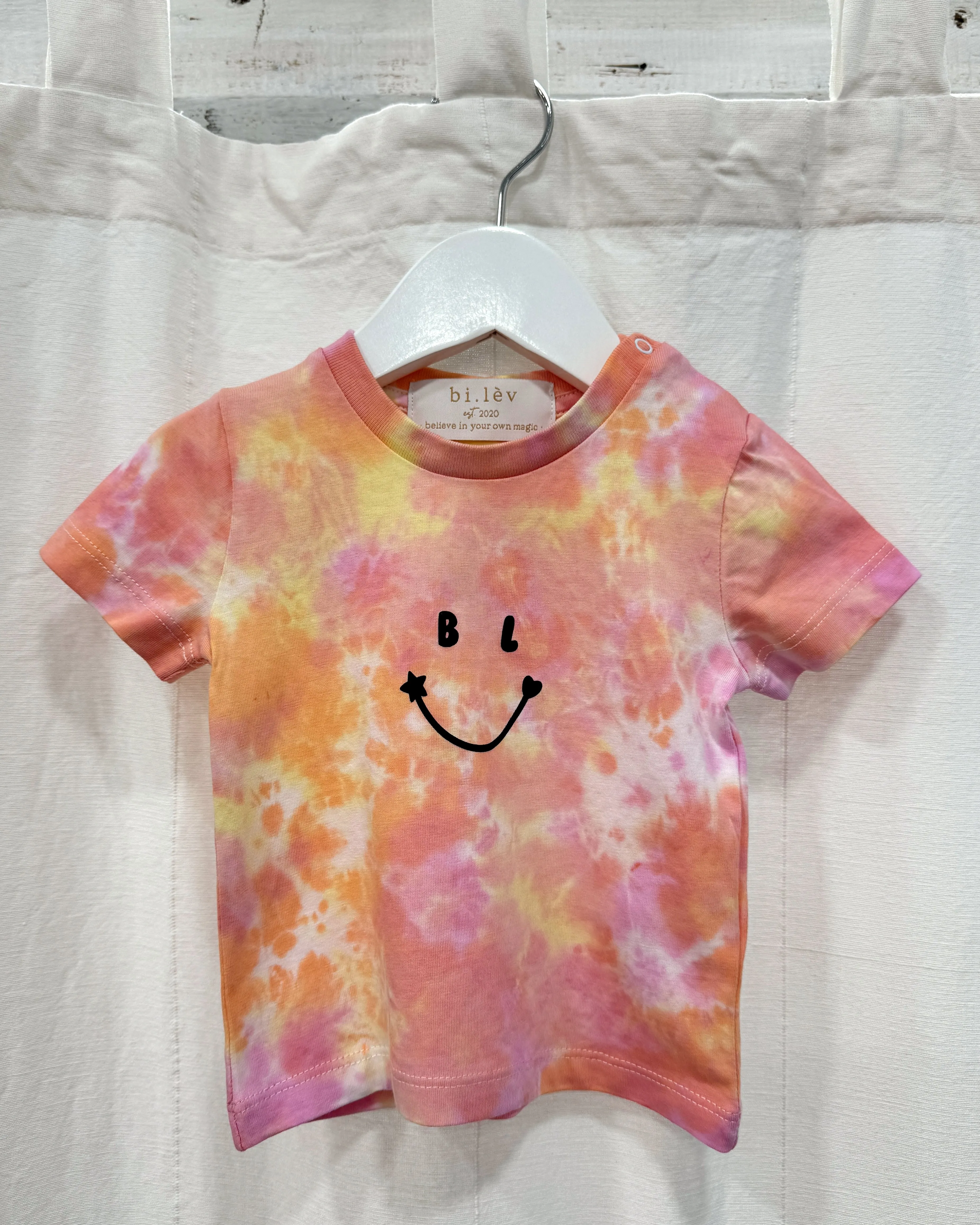 BABY & KIDS BL STRAWBERRY CITRUS - Tie Dye Organic Cotton T-shirt